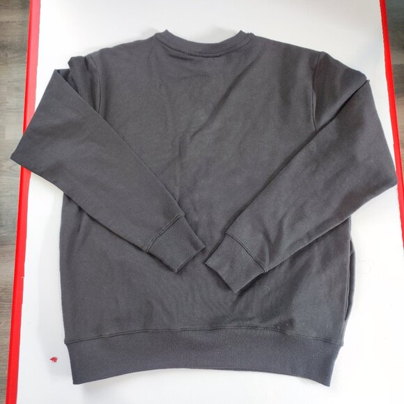 Fila French terry crewneck top sweatshirt  NWT black women's size S - Picture 3 of 12